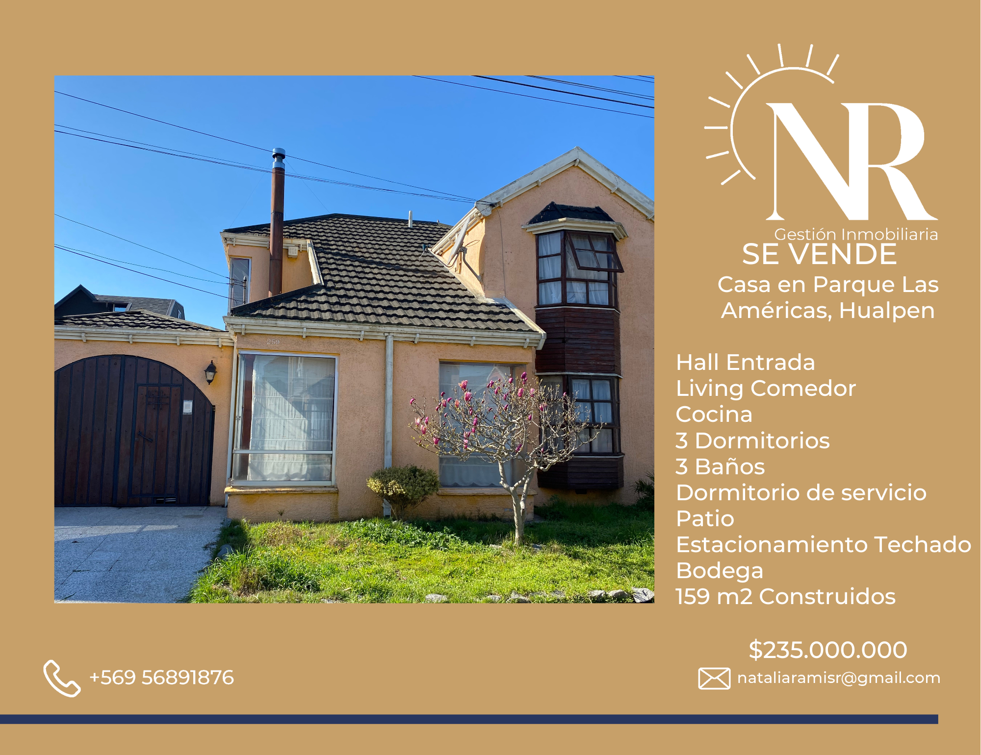 Se Vende Casa en Parque Las Américas